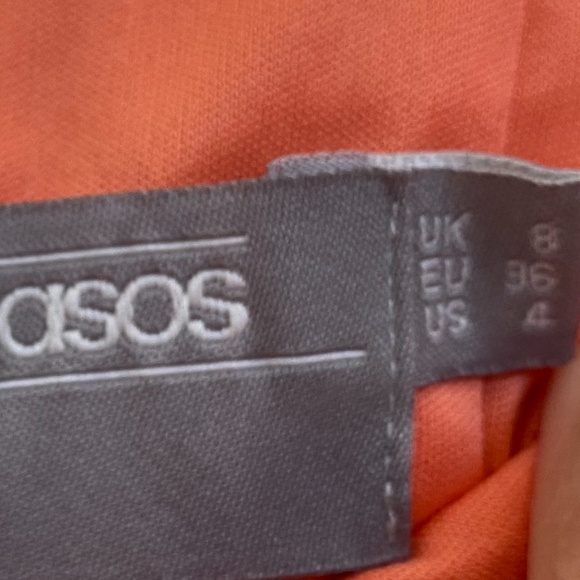 Light Peach Linen Like Dress 4 - Picture 3 of 4